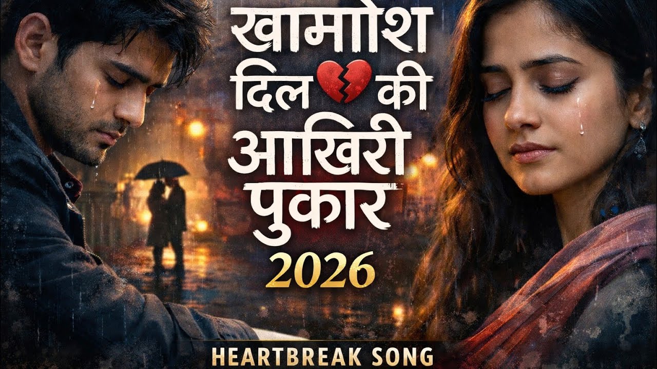 खामोश दिल की आख़िरी पुकार 💔 | Sad Hindi Song 2026 | Heart Touching Breakup Song