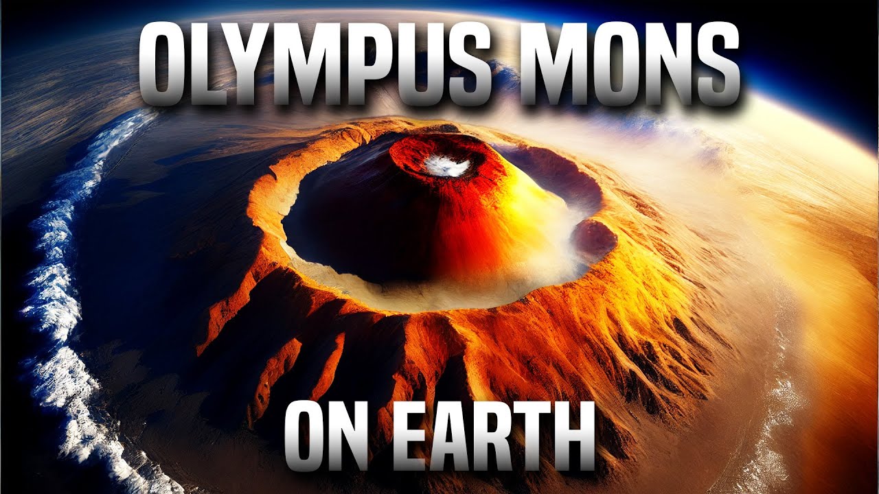 The Real Scale Of Olympus Mons If It Were On Earth