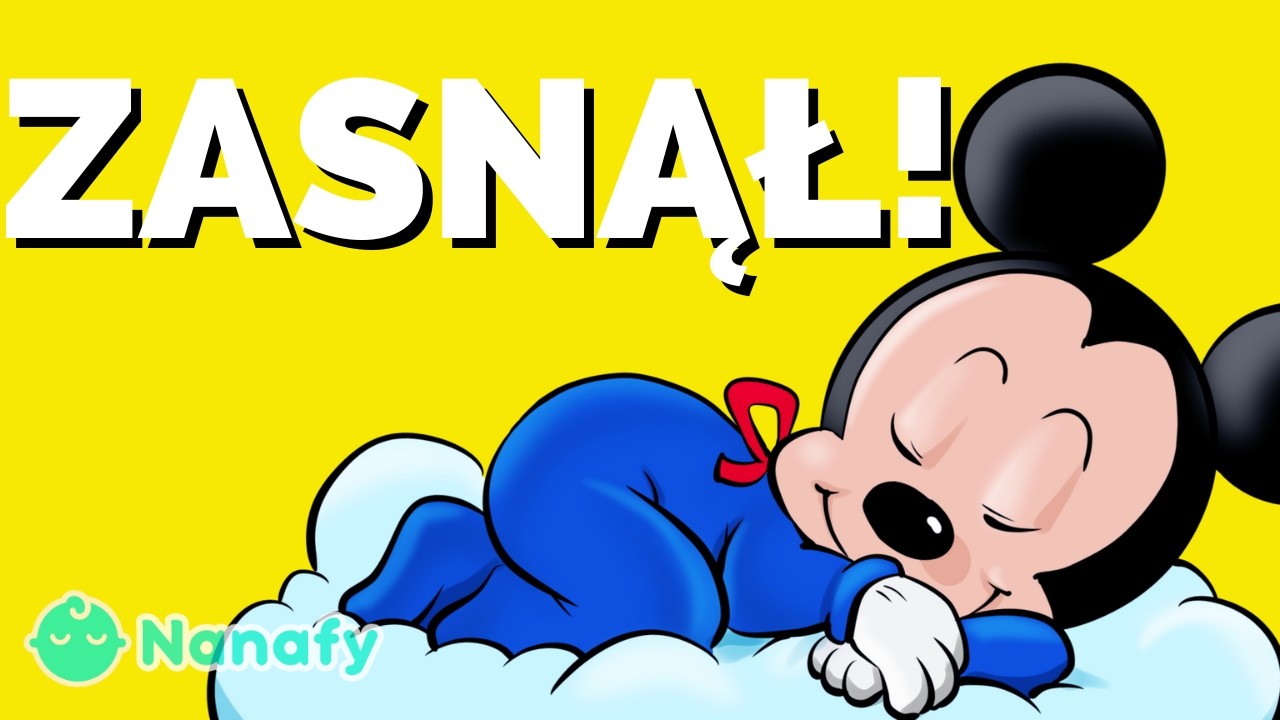 DELIKATNY DŹWIĘK DO SNU DLA NIEMOWLĄT – Kołysanka I Biały Szum Z Czarnym Ekranem