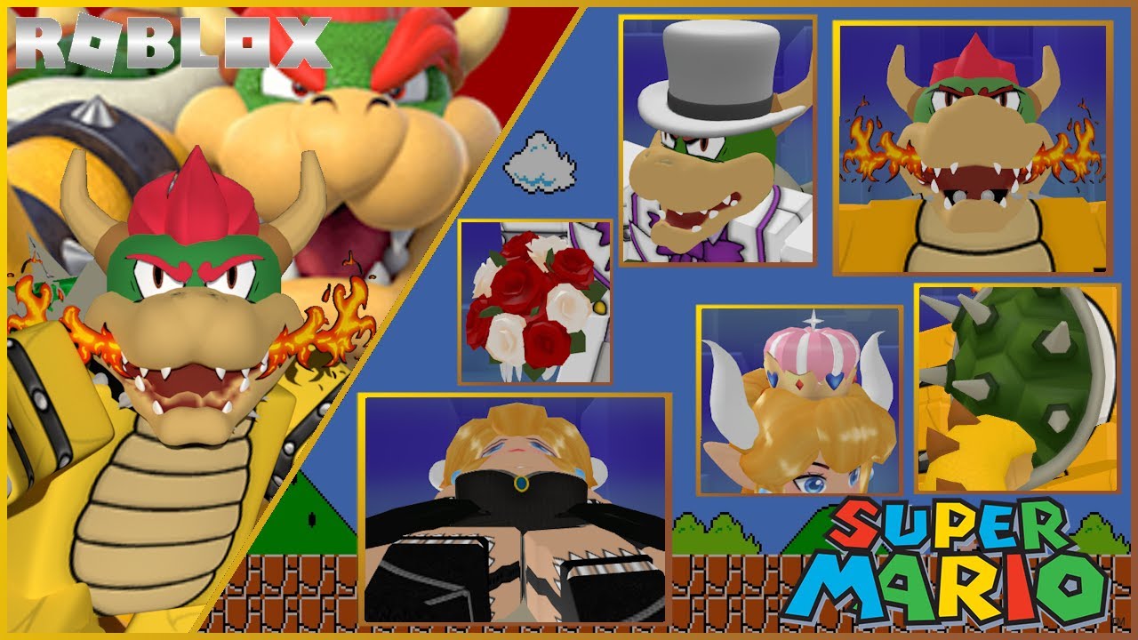 Bowser/Bowsette Roblox Avatar Showcase - Super Mario Bros.
