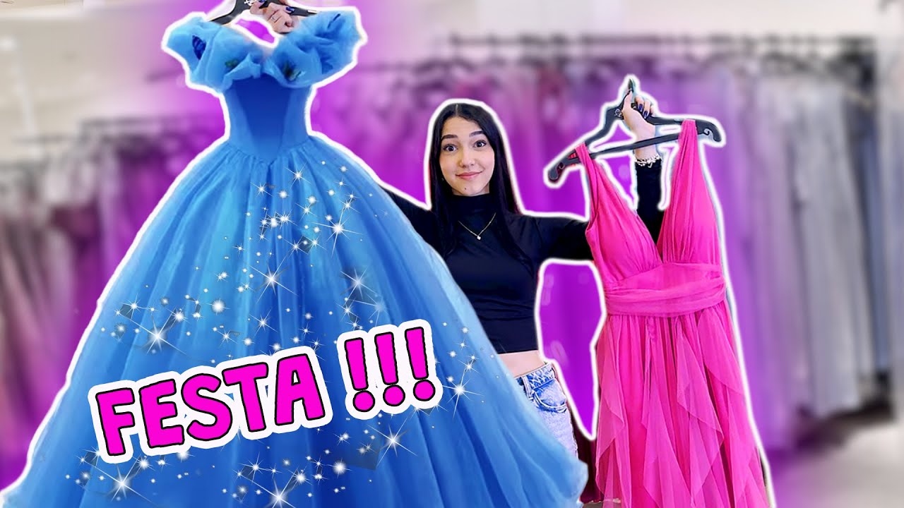 ESCOLHENDO O VESTIDO PARA FESTA DE 15 ANOS | Luluca
