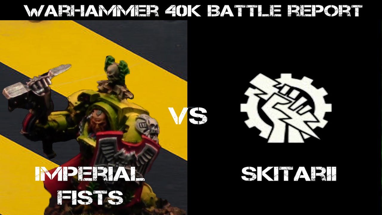 Imperial Fists vs Skitarii Warhammer 40K Battle Report - Jay Knight Batrep Episode 74