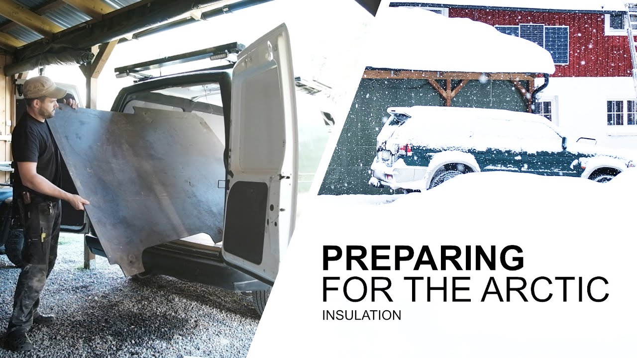 Preparing The Van For Arctic Weather / Micro Camper Van Build Pt3
