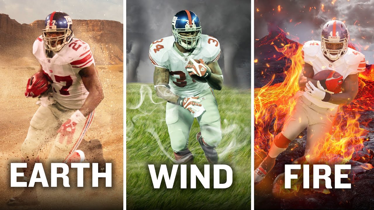 Earth, Wind, & Fire: Giants 2008 RBs Highlights!