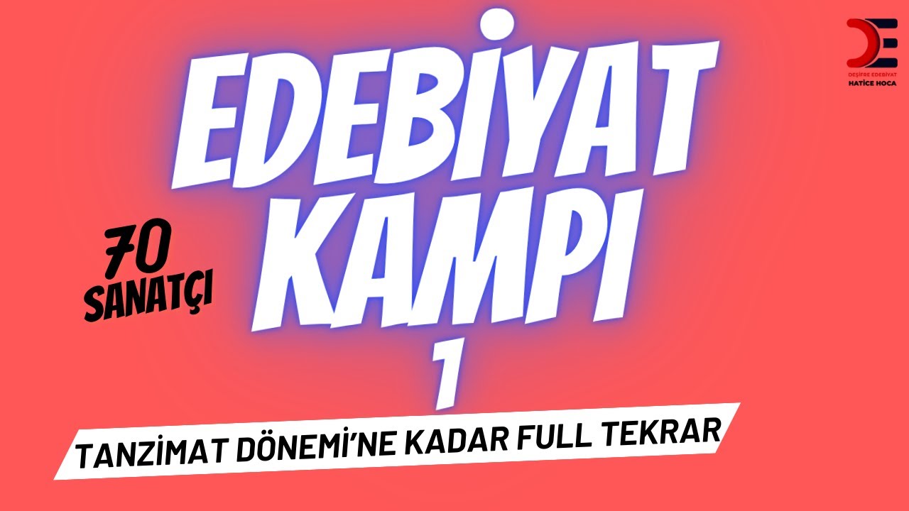 TANZİMAT DÖNEMİ'NE KADAR FULL TEKRAR