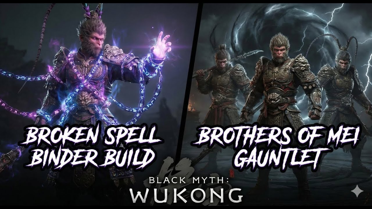 Broken Spell Binder build for Brothers of Mei Gauntlet full | Black Myth: Wukong