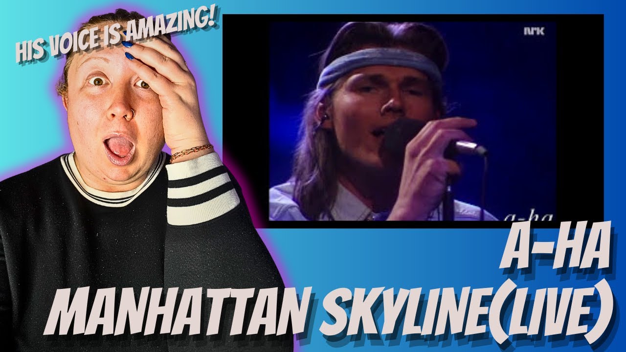 A-ha - Manhattan Skyline (Live) - First Time REACTING! My Honest Reaction
