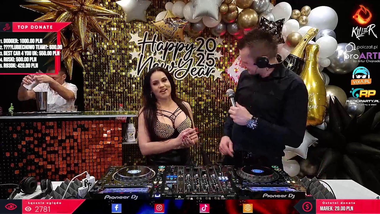 Dj Killer & Dj Cyprex & Barman Olo & proARTI - SYLWESTER 2024/25