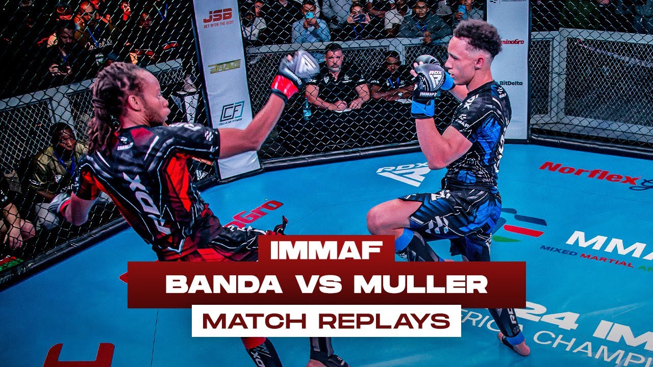 Jonathan Banda vs. Damian Muller | FULL FIGHT | 2024 IMMAF Africa Championships