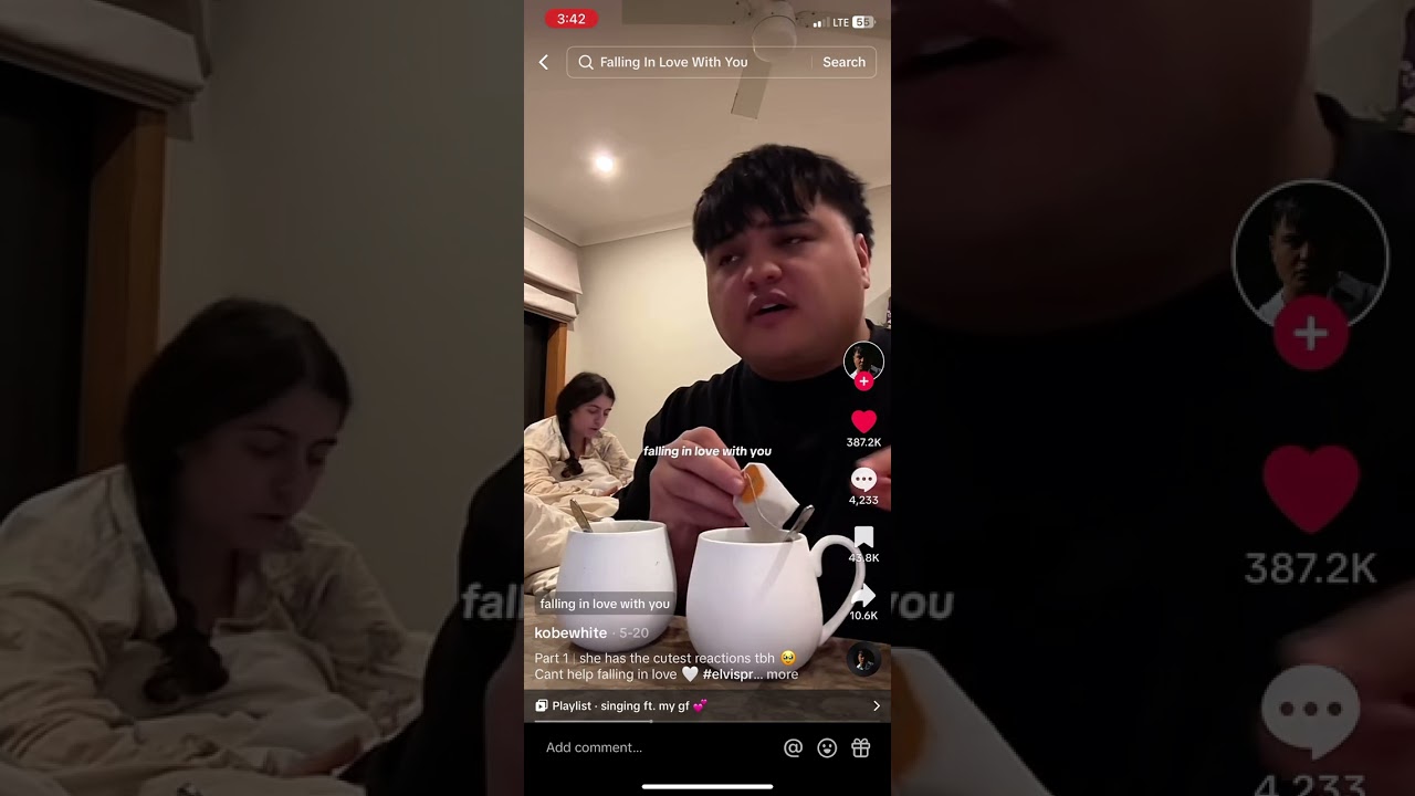 Can’t help falling in love with you Kobe white cover