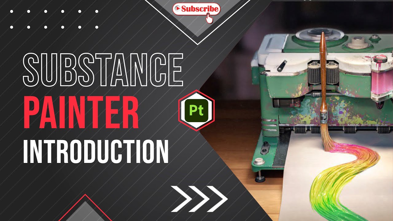 Class - 01  | 🎨 Introduction to Substance Painter | Learn the Basics for Texturing 3D Models