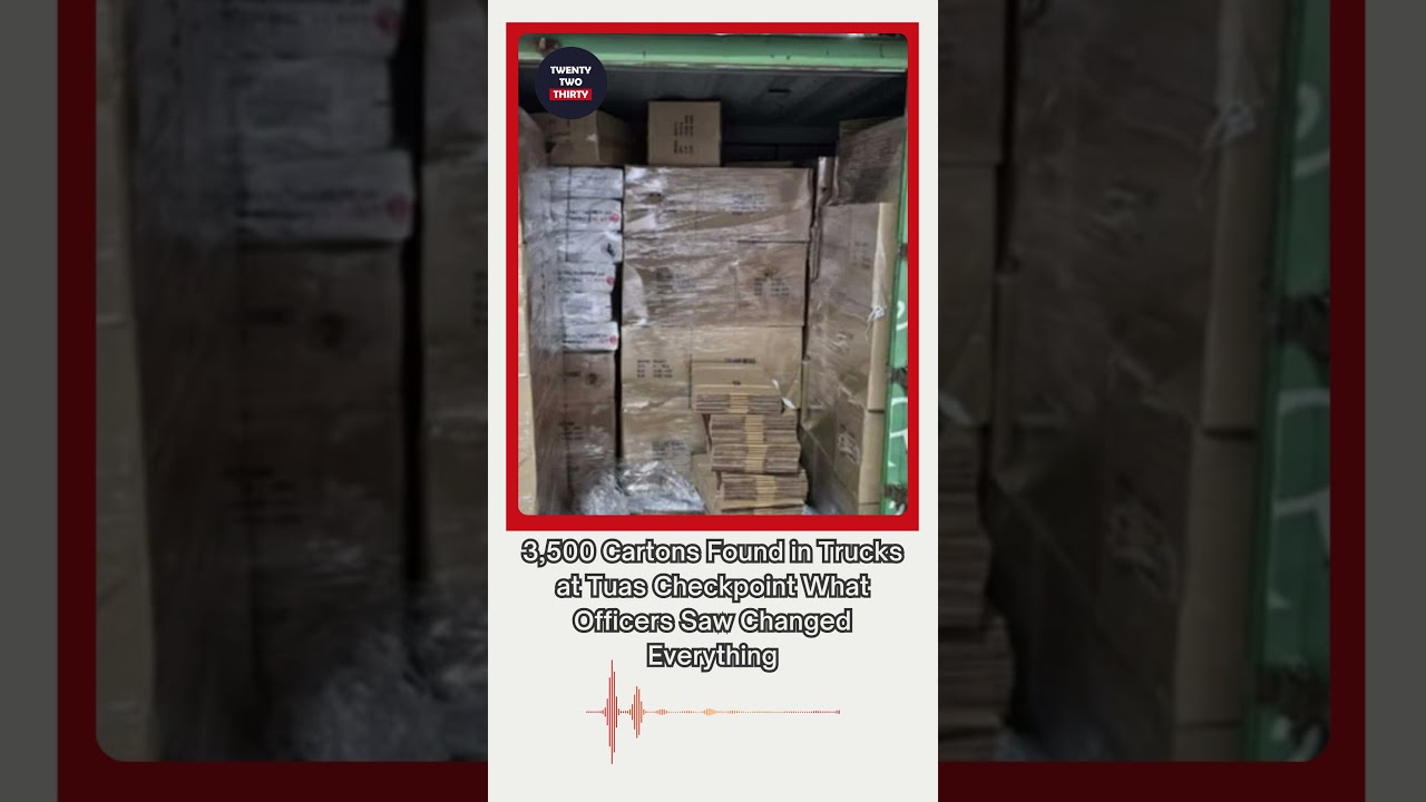 Скрытый груз на контрольно-пропускном пункте Туас. То, что было обнаружено, шокировало сотруднико...