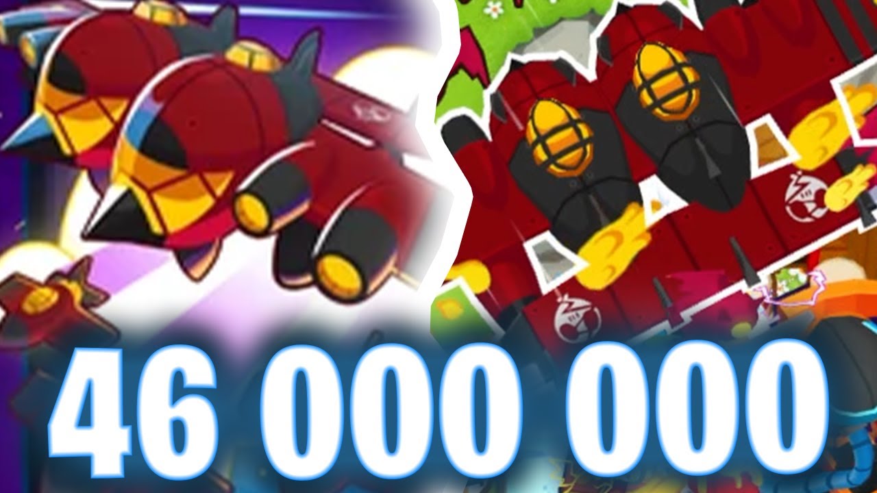 ZADAŁ 46 000 000 DMG 😎 ELITE BLOONARIUS w Bloons TD6 Polska