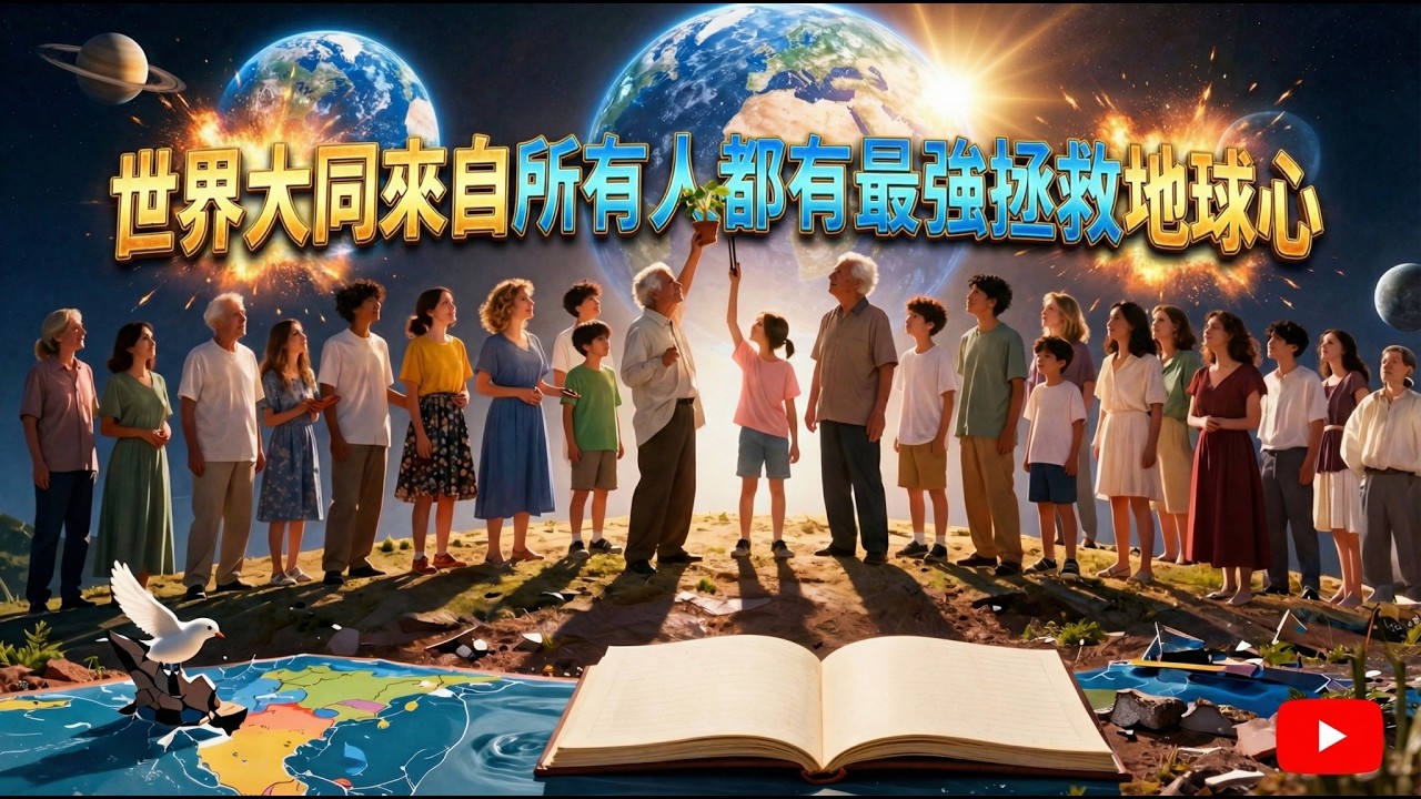 振空譽〈世界大同來自所有人都有最強拯救地球心〉最深刻的疑問解開+認識一切輸贏的遠見篇｜維修：良心延遲症、責任外包症候群、冷漠合理化系統、二分對立腦（你輸我贏模式）、偉大成癮症（小事無效論）、末日麻木症
