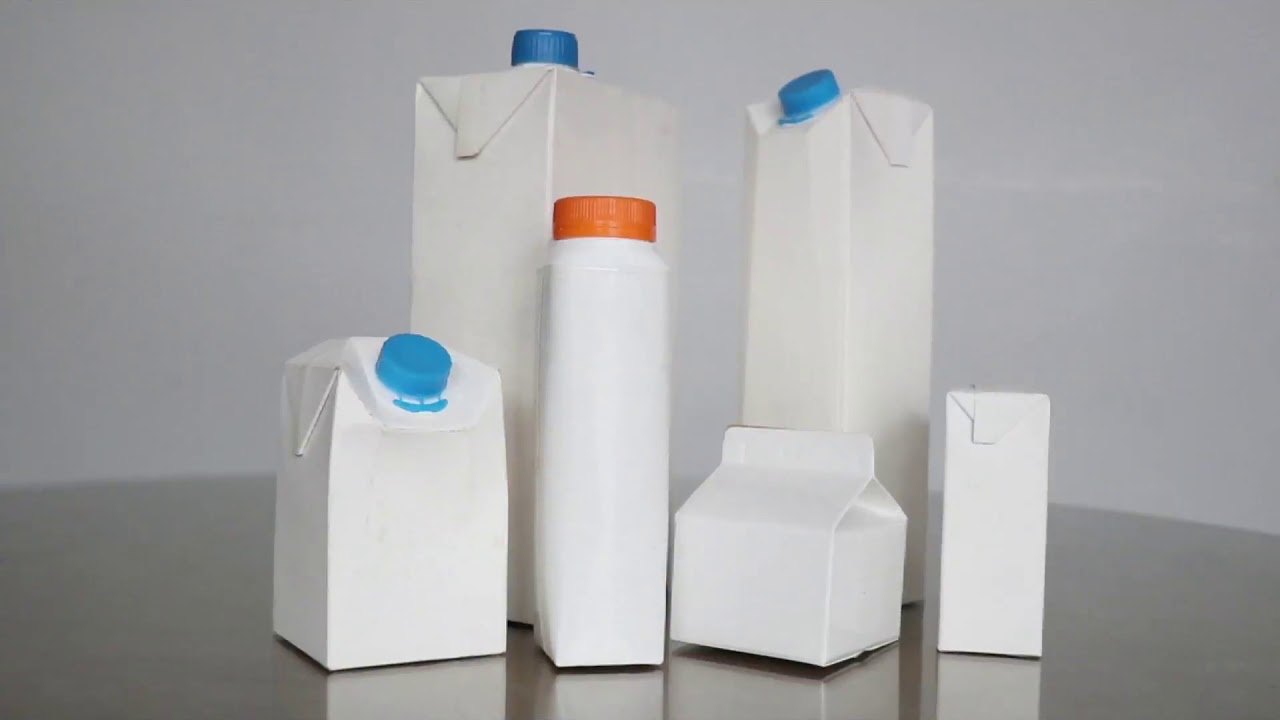 Recykling kartonów po mleku i sokach