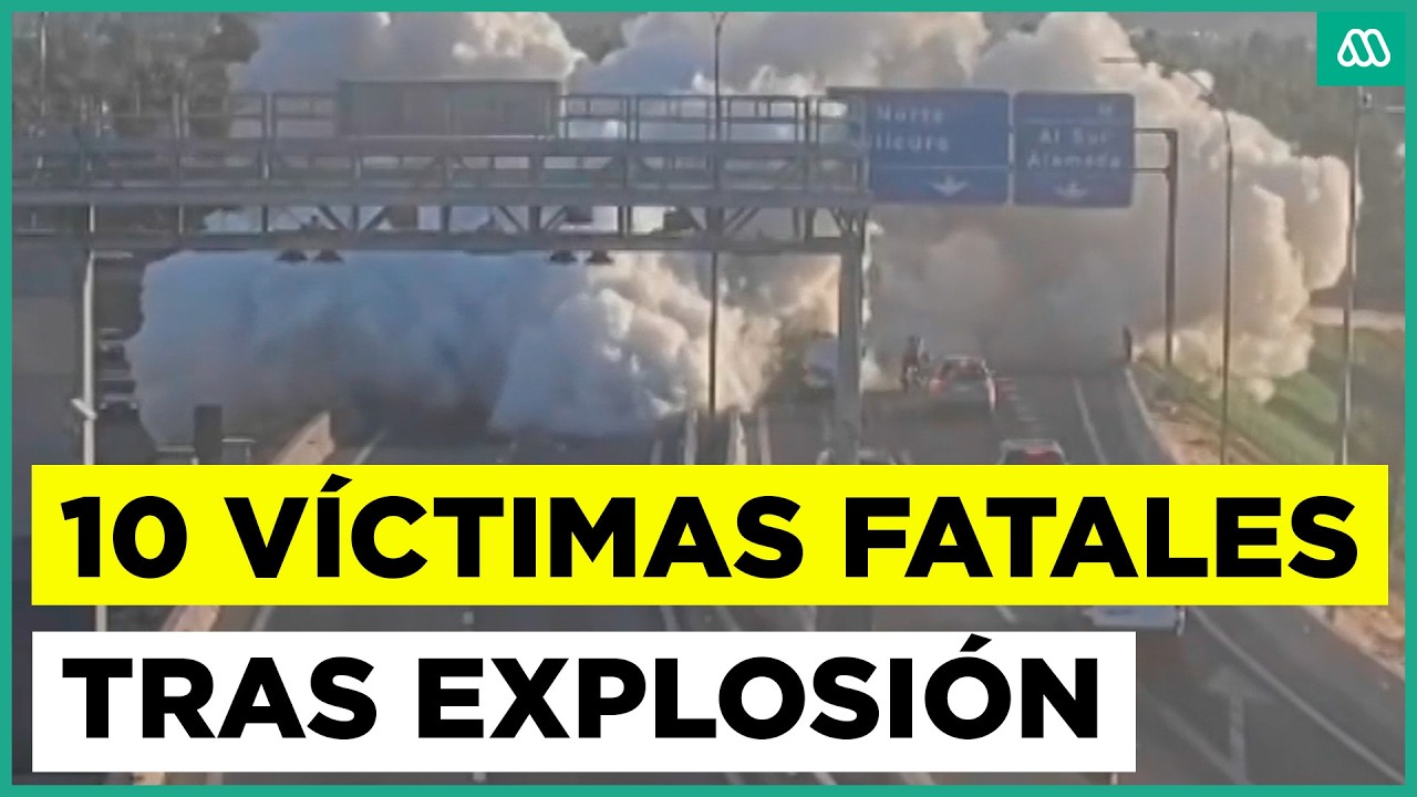 Reportan nuevo fallecido tras explosión de camión de gas licuado en Renca: van 10 víctimas fatales