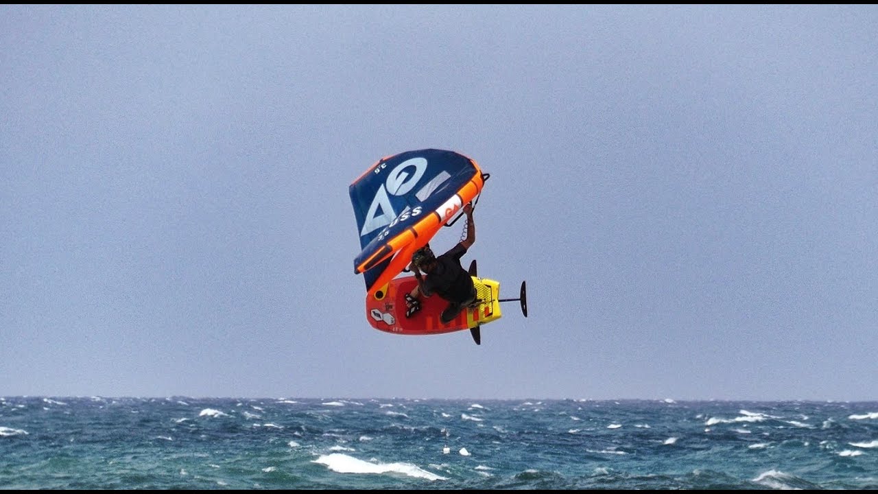Wingfoil en Catalogne équipé en Tabou/Gasails