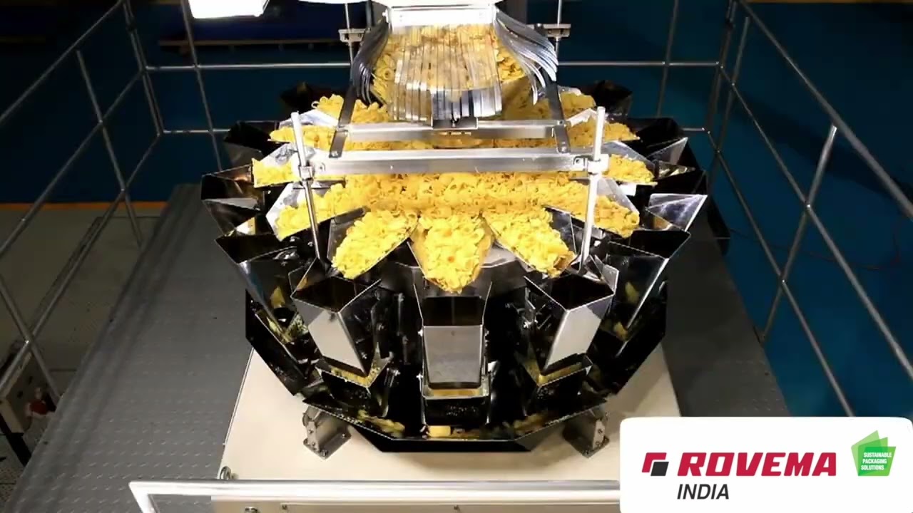 Packaging Machine for Snacks | Multi Head Weigher - Rovema India