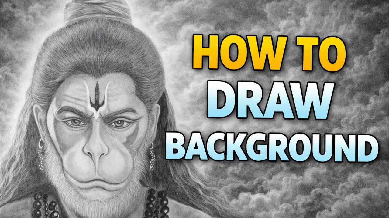 How To Draw A  Background | Background Tutorial 