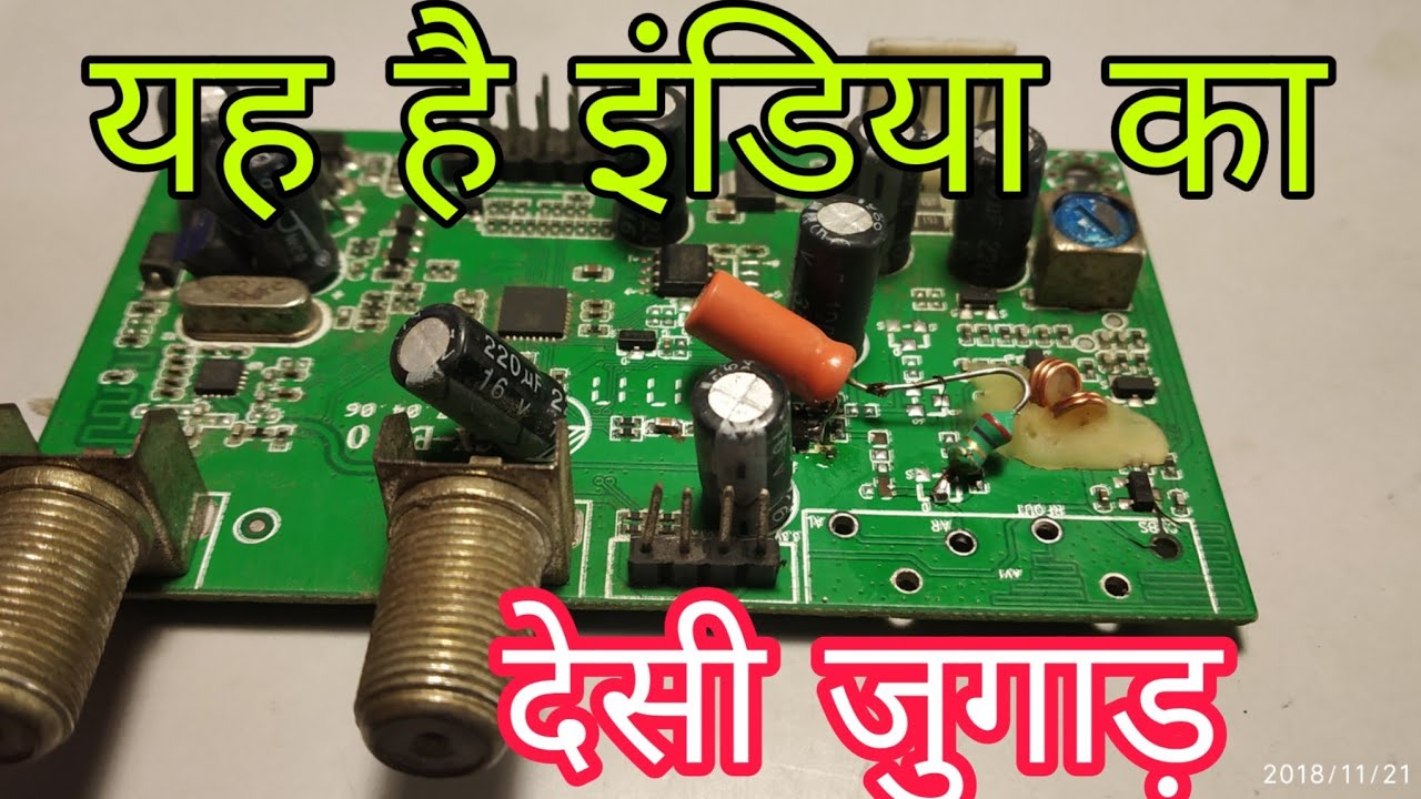 DD free reciver card repair @falut  no audio out