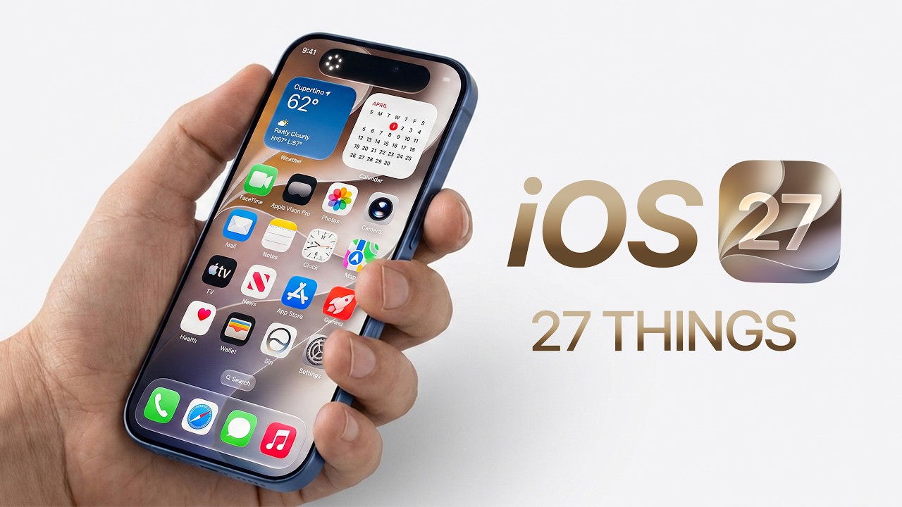 iOS 27 &ndash; 27 NAJWIĘKSZYCH zmian!