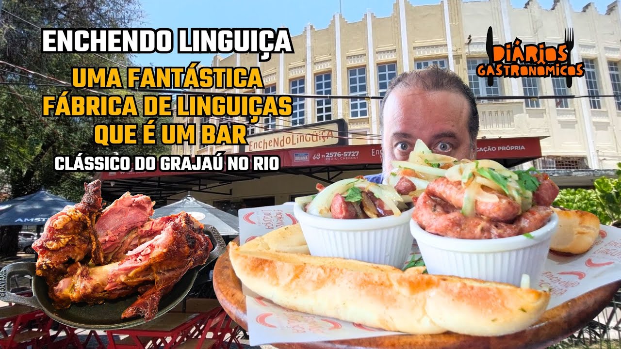 Enchendo Linguiça: o bar com fábrica de linguiças no Grajaú, Rio de Janeiro! | Diários Gastronômicos