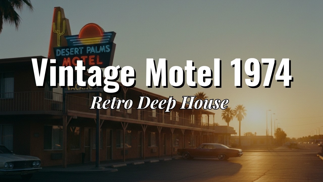 Vintage Motel 1974 | Warm Retro Deep House | Sunset Groove – 30 Min