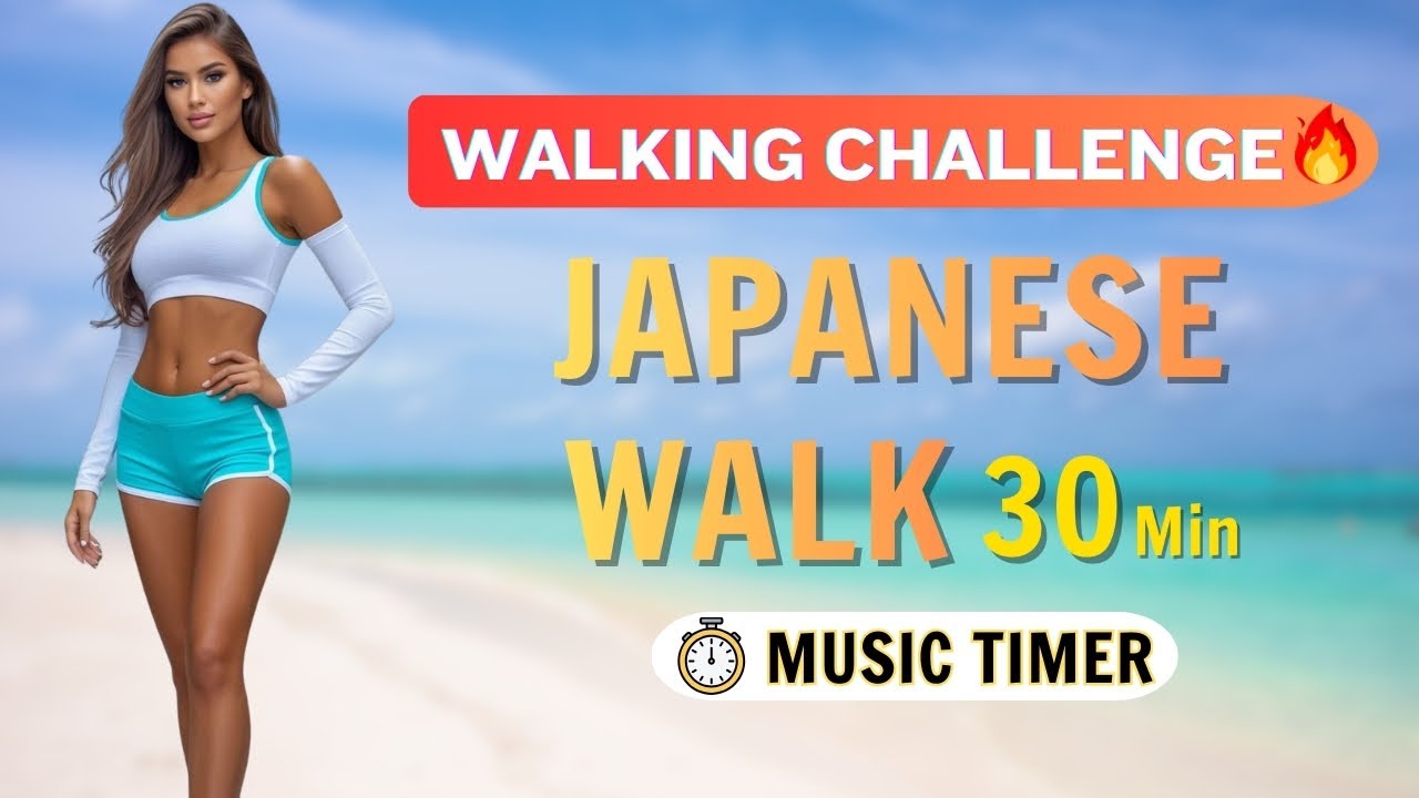 30-Min Japanese Walking Workout 🚶‍♀️ Burn Belly Fat at Home with Easy Walking