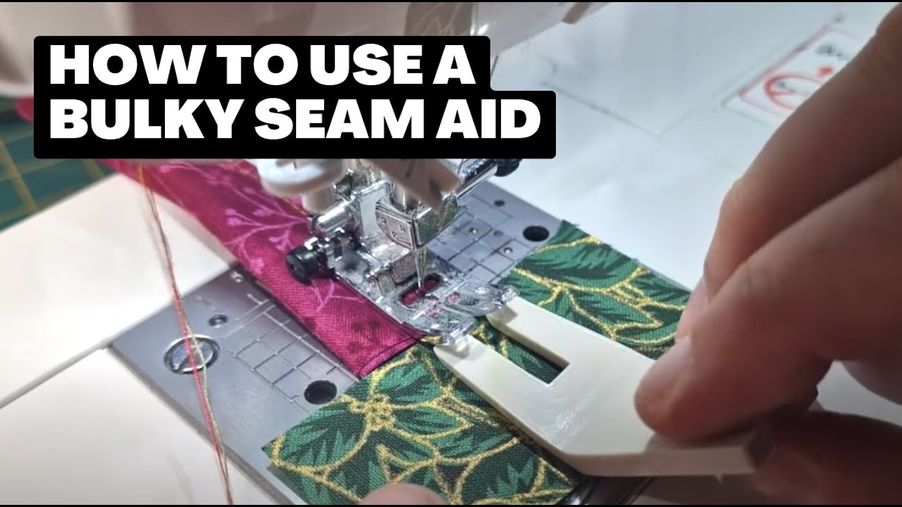 How to use a Bulky Seam Aid - Always Knitting & Sewing