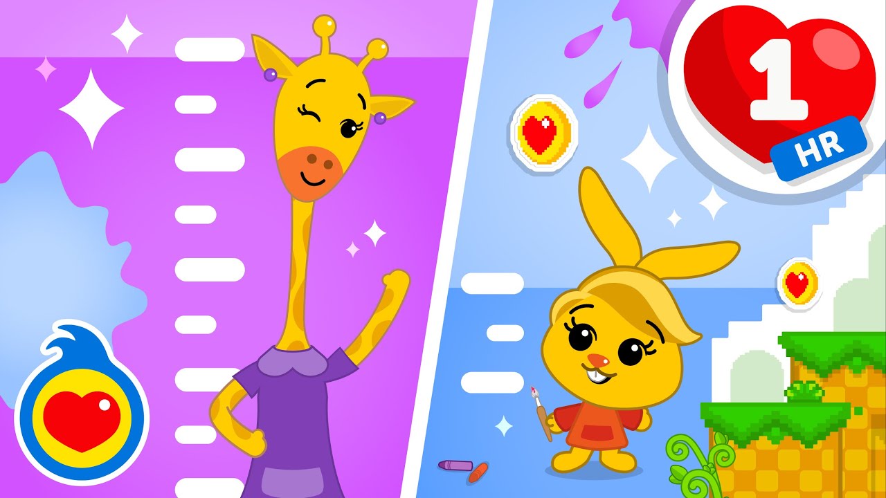 Os Opostos 🙂 🙃 e muito mais! | 1 hora de Música Infantil com Um Herói do Coração ❤️