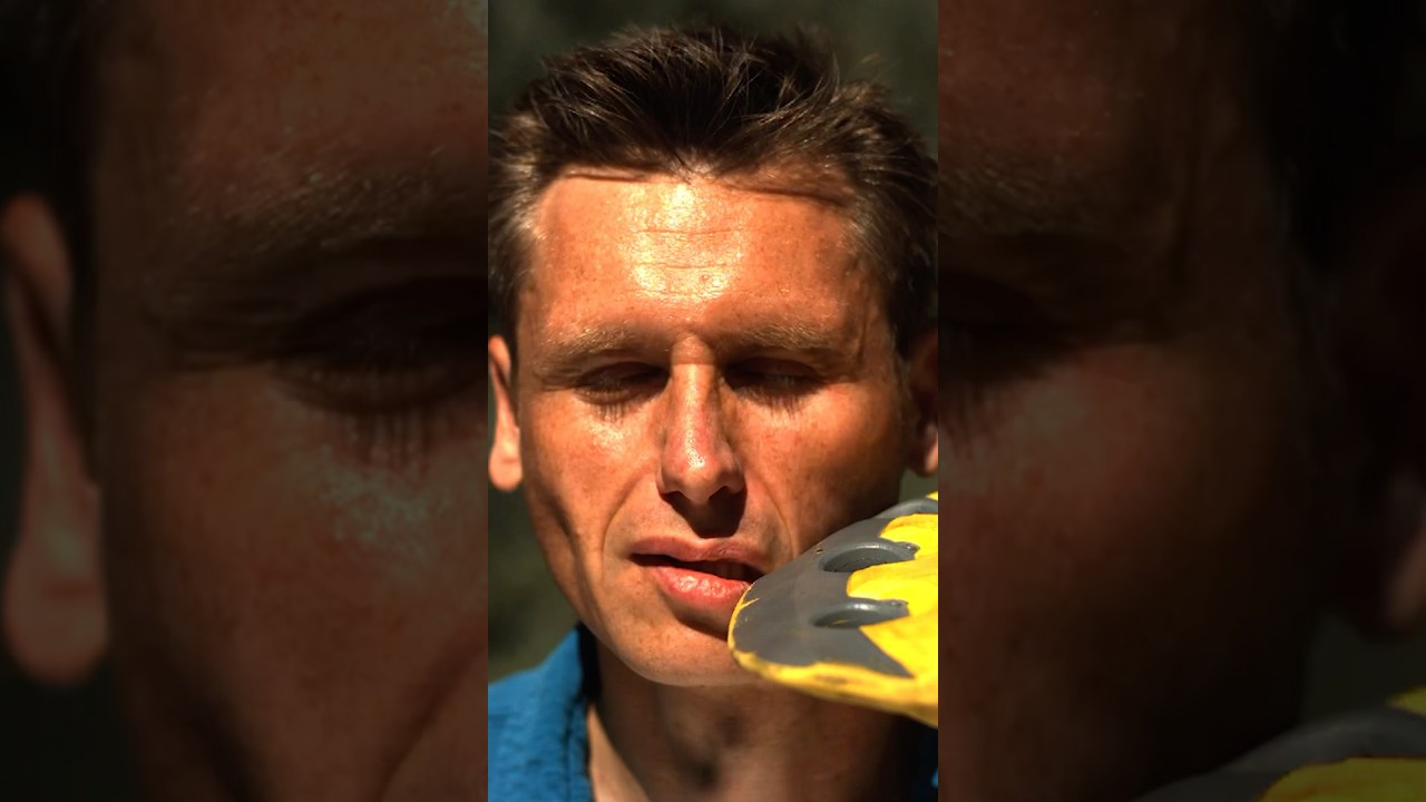 Getting HIT in the FACE with Nerf Axe in EPIC SLOW MOTION thanks to @MarkRober