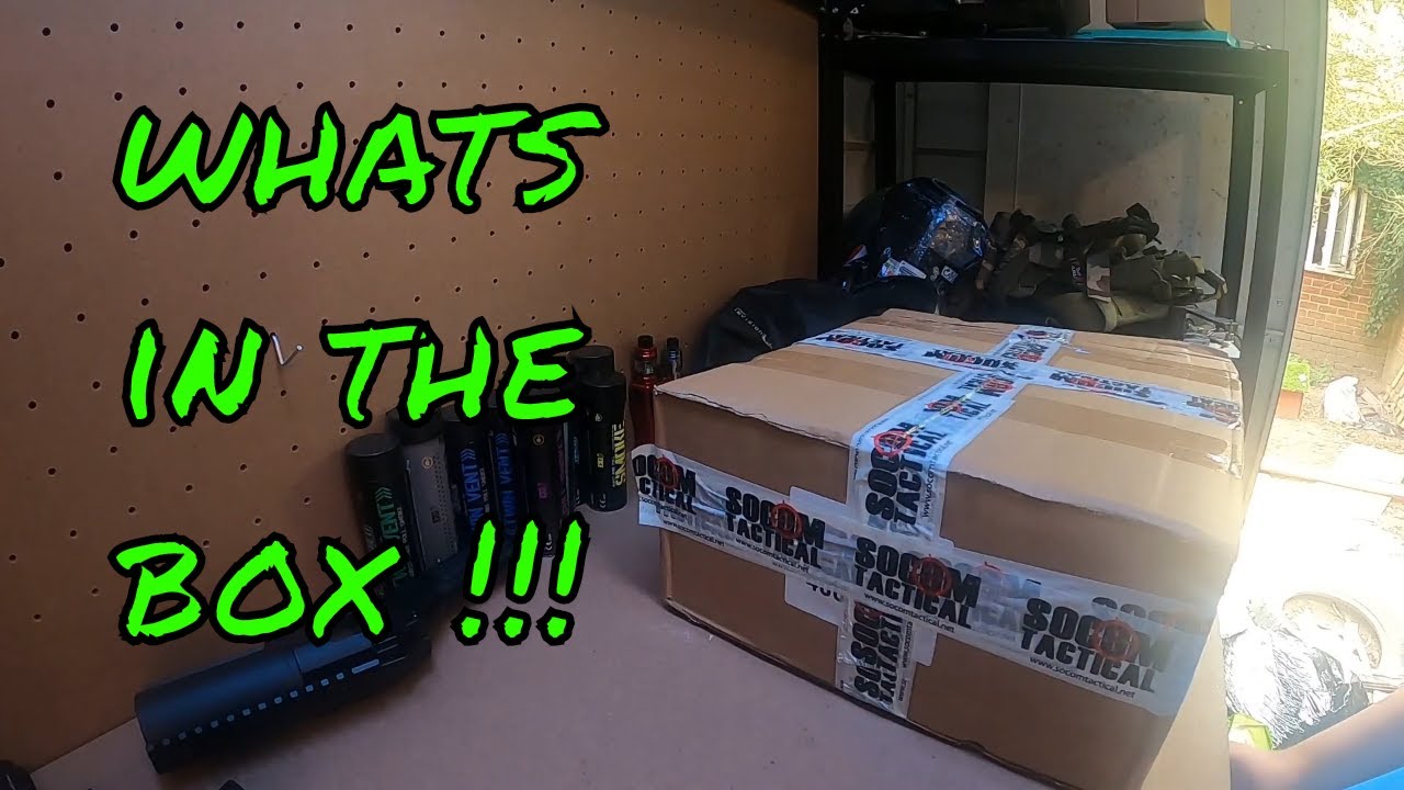 £100 airsoft mystery box from socom tactical