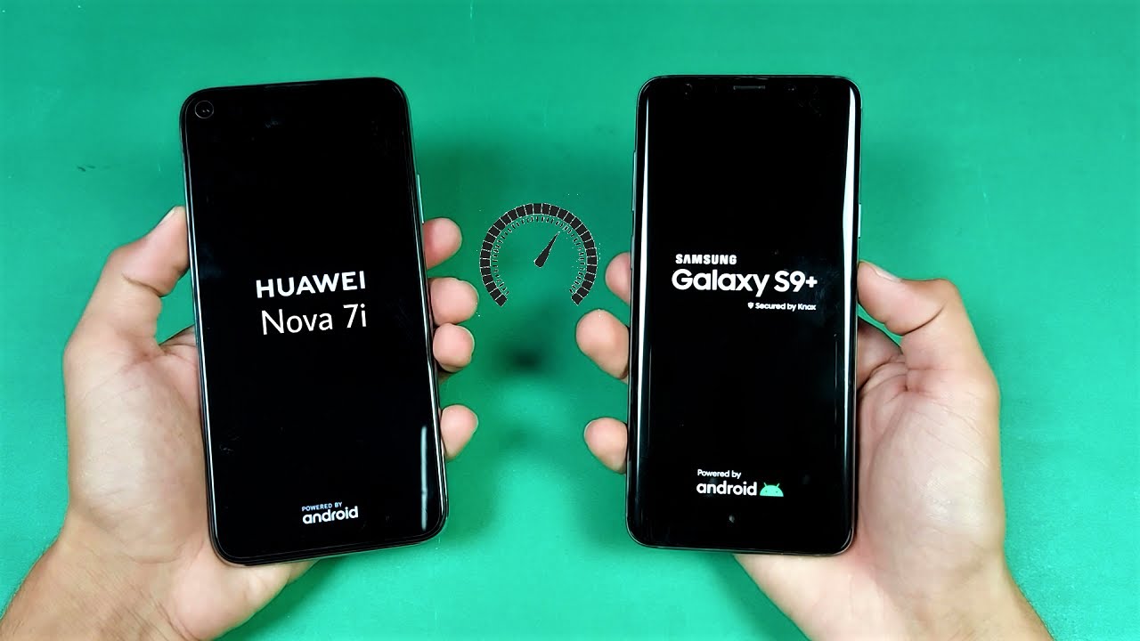 Huawei Nova 7i (8GB) vs Samsung Galaxy S9 Plus (6GB) - Speed Test!