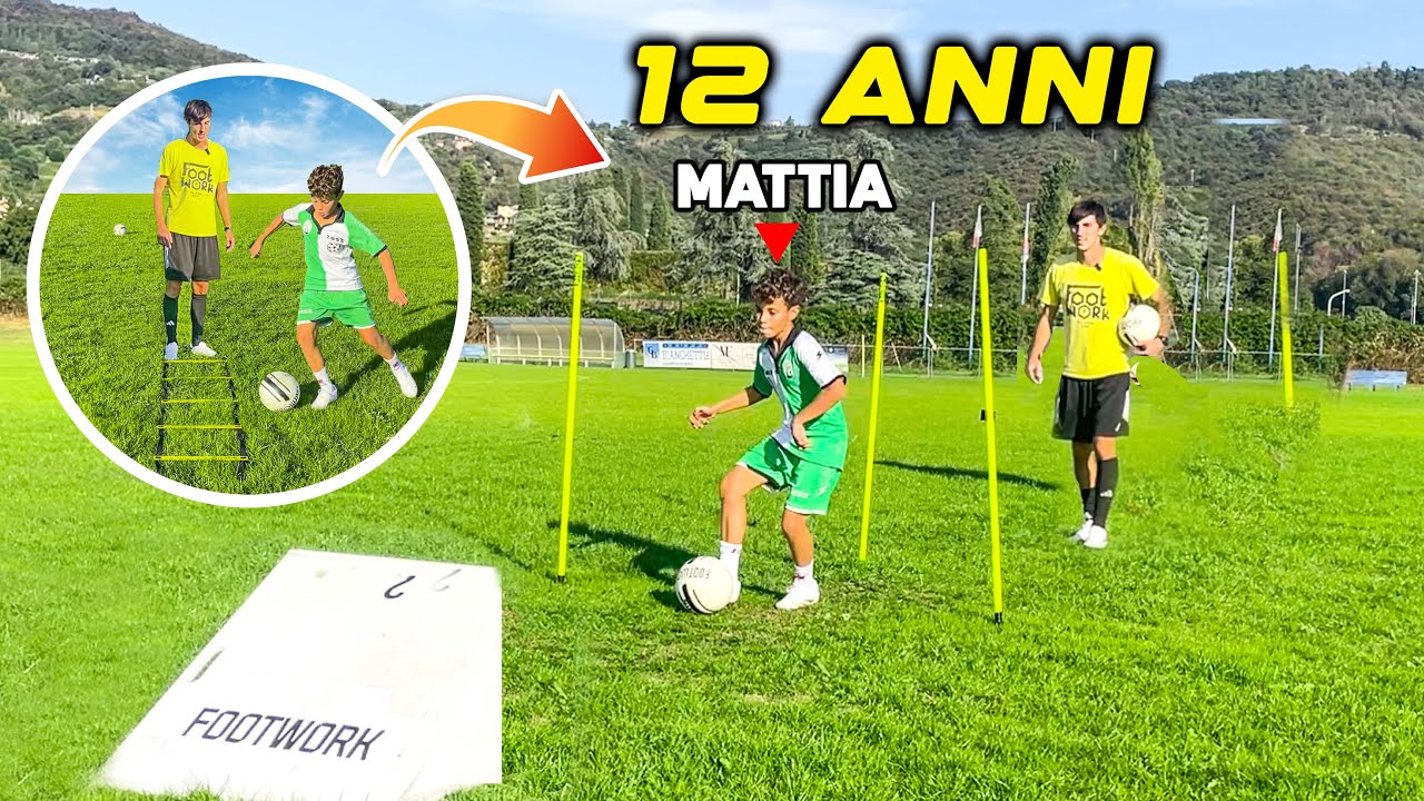 ALLENO il mio ALLIEVO nel CALCIO sul CONTROLLO PALLA  | Allenamento Individuale