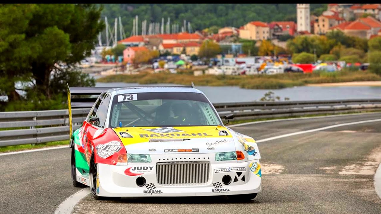 HillClimb BONGO Skradin 2024 - BEST OF Crazy Monsters, Crashs & Amazing Flat Out -