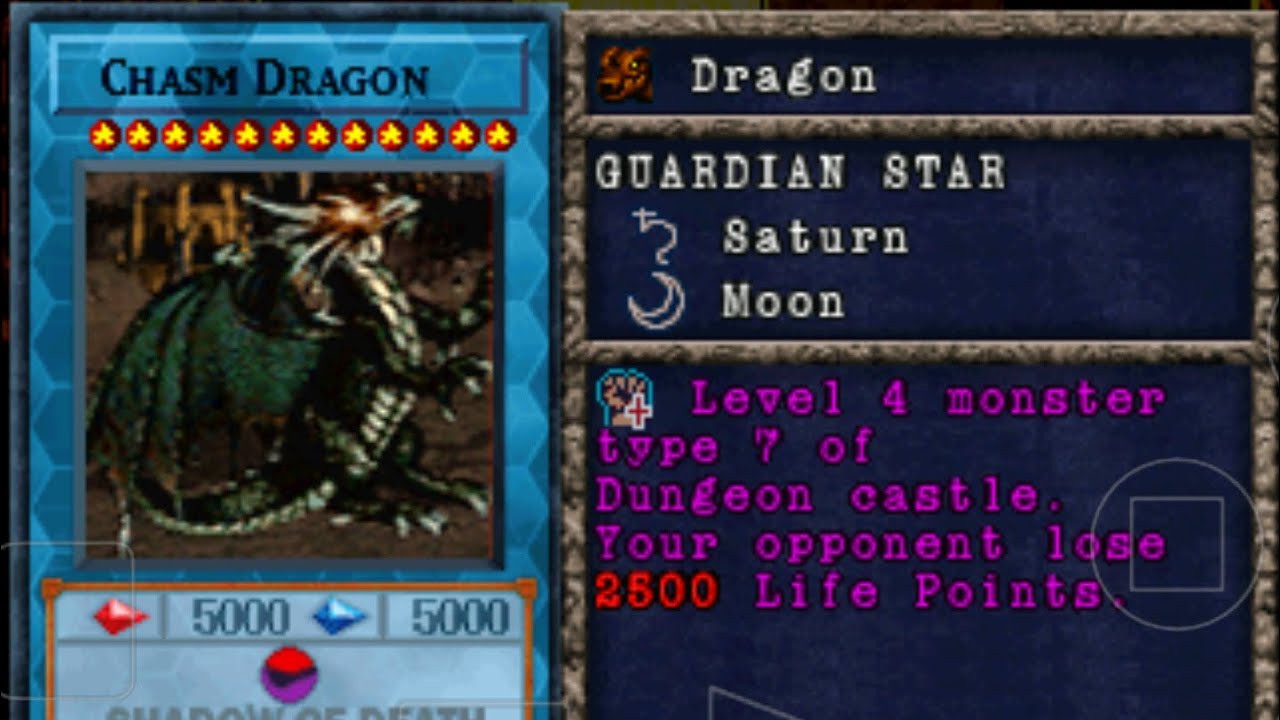 YUGIOH FM MOD SHADOW OF DEATH -  TORRE #01 , ATRAS DO CHASM DRAGON 