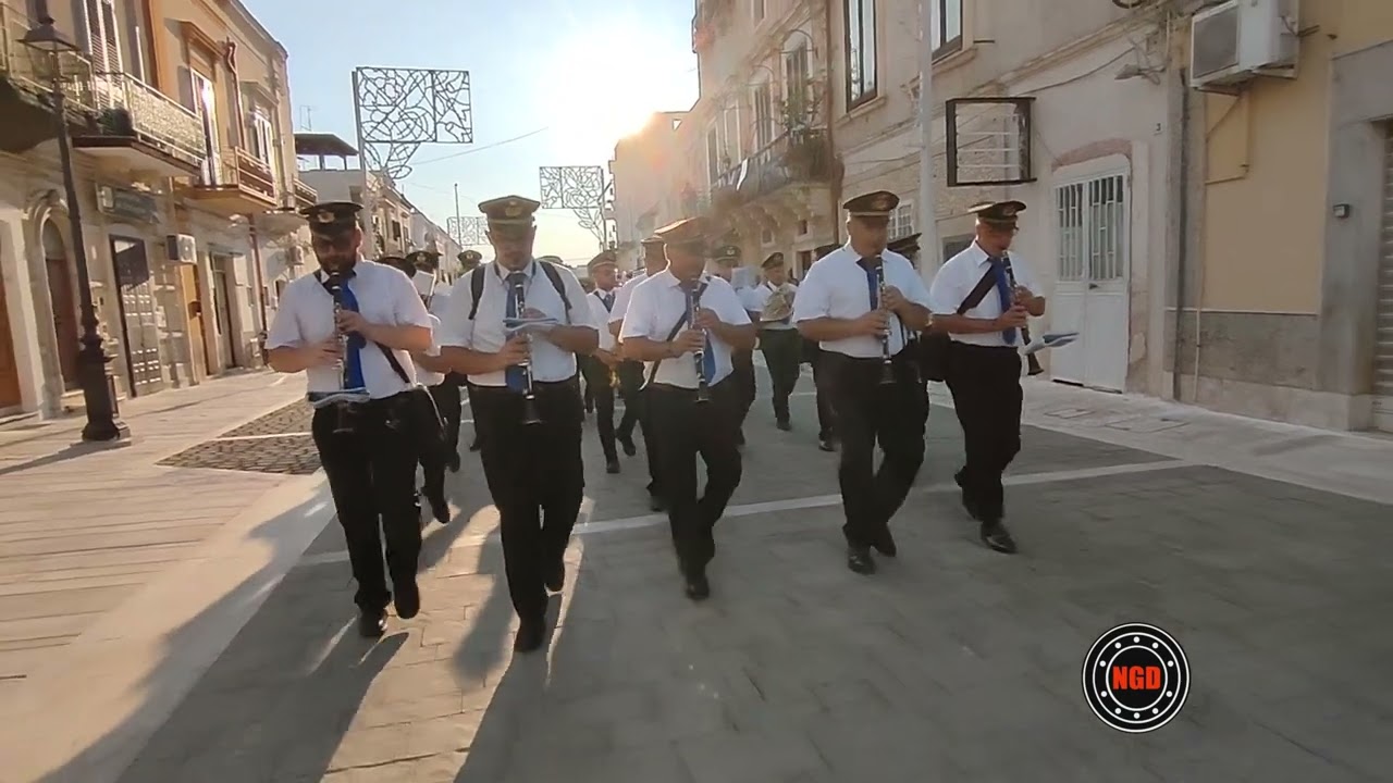 Marcia Sivigliana Banda Di Gioia del Colle 28/8/24 Adelfia Festa S Vittoriano