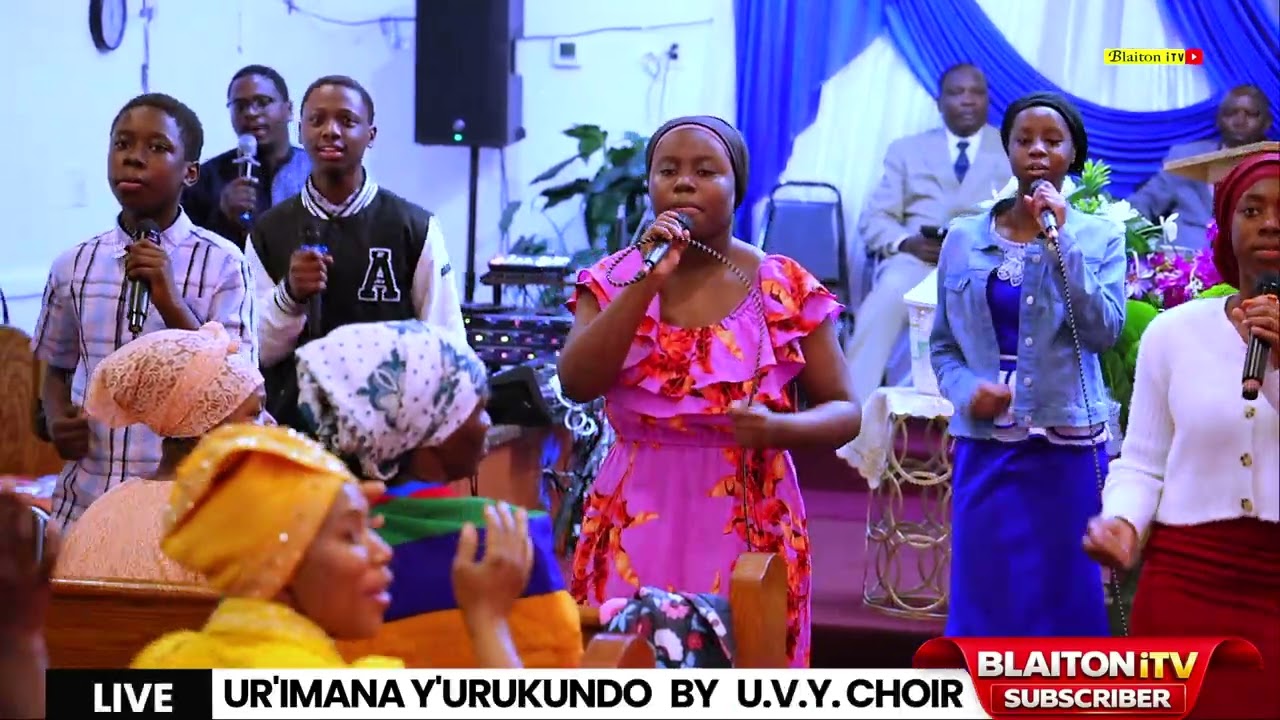 UR'IMANA Y'URUKUNDO BY   U V Y  CHOIR