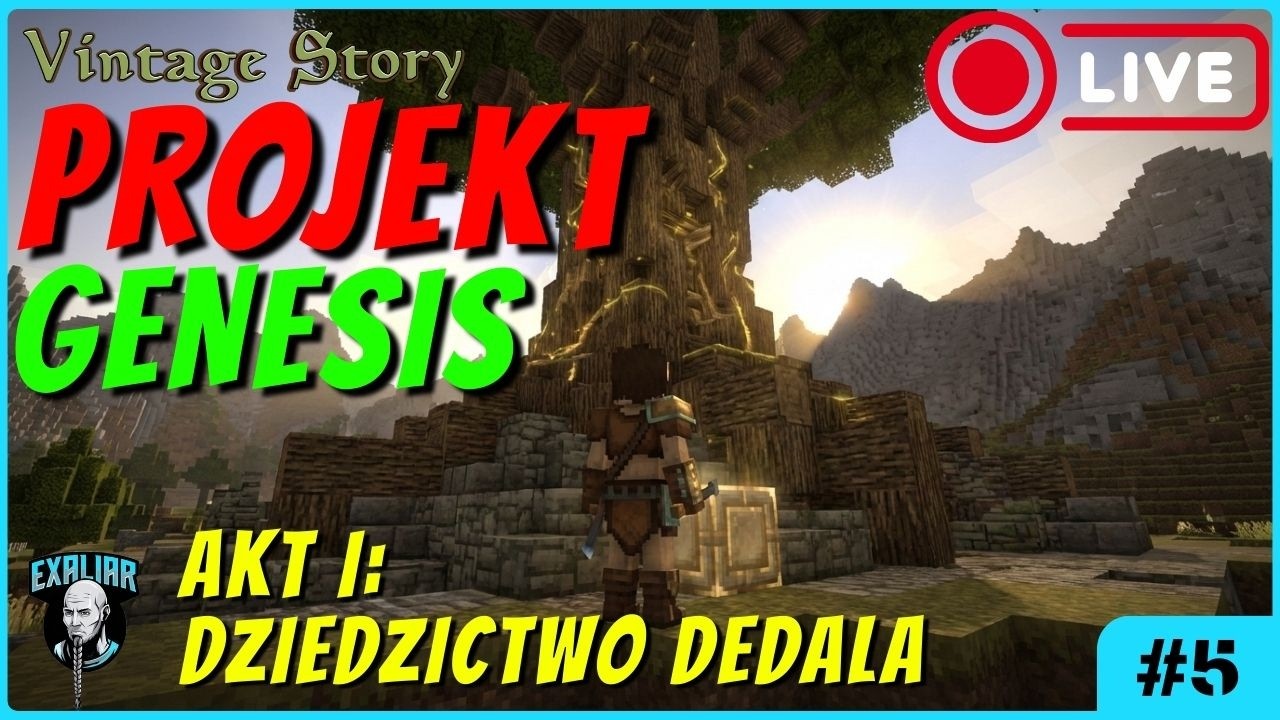 AKT I: Miedziane Żyły Hadesu | Vintage Story - Projekt Genesis | #6 | GAMEPLAY PL LIVE