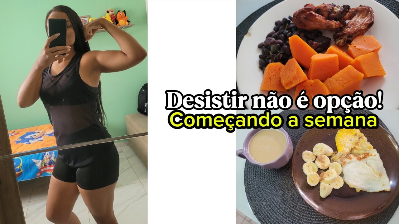 COMEÇANDO A SEMANA COM FOCO TOTAL/ DIETA PRA EMAGRECER GASTANDO POUCO/ DIA DE TREINO NA ACADEMIA 