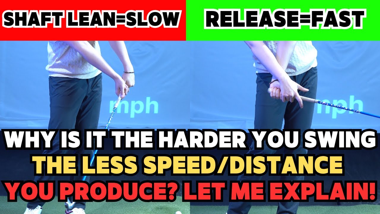 Why Swinging Hard Actually Kills Your Distance! Watch if you want an Effortless Golf Swing!
