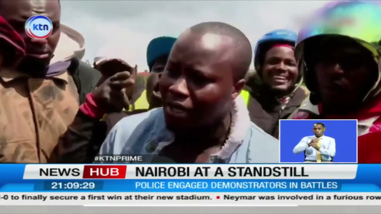 Nairobi paralysed as fuel protests block major highways