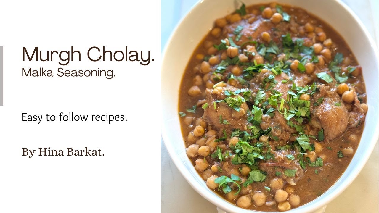 Murgh Cholay | Malka Seasoning | Hina Barkat.