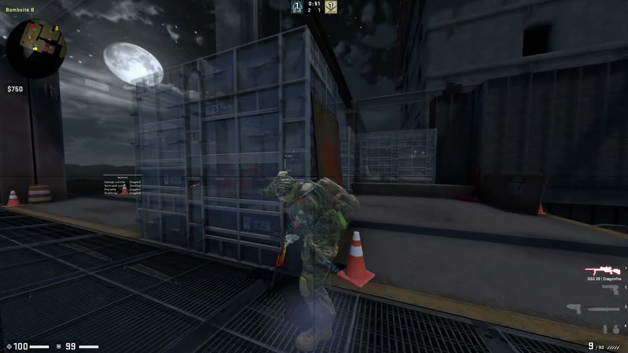 Главный шут на HvH скиверт ВЫ*БАН 12:9 КОРОЛЕМ ИГРЫ ft. gamesense [1440p|120fps]