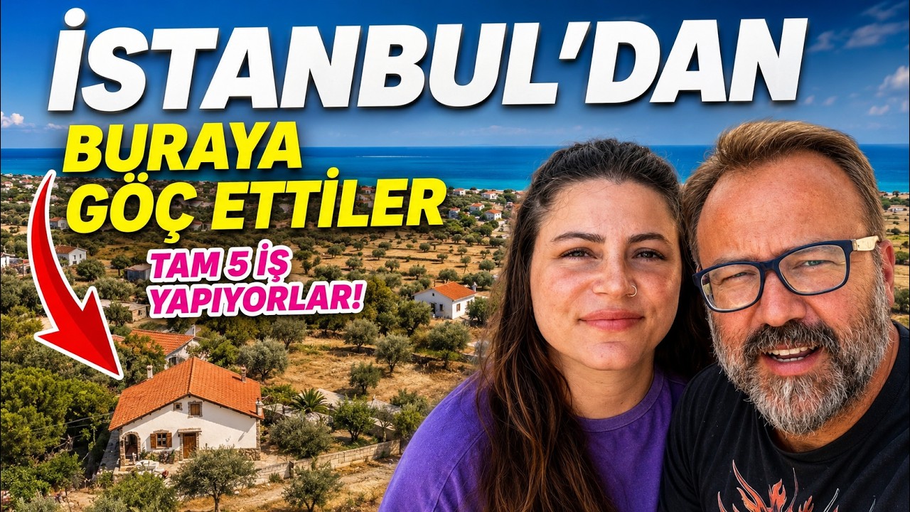 Köye Göçün En Çalışkan Ailesi! @FİLİZ İLE DENİZKim? Neden Köye Göç Etmişler?