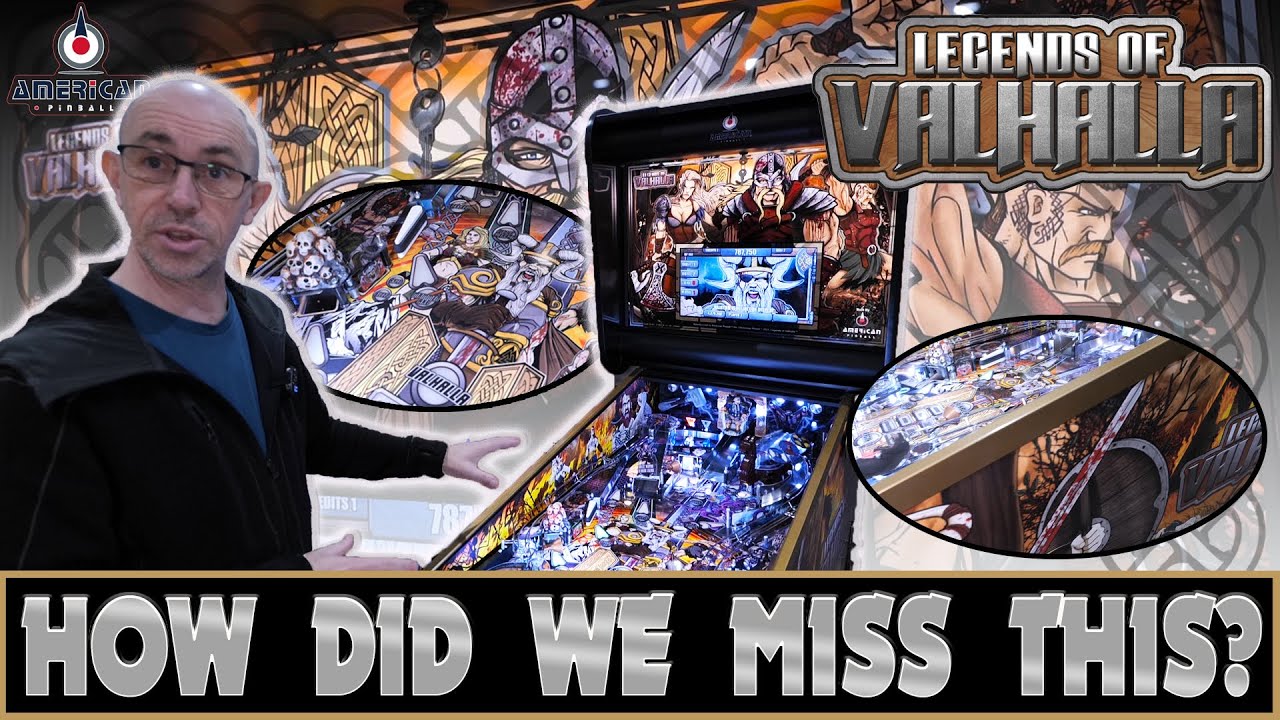 Uncovering the Secret Gem: Underrated Pinball Machine Hiding in Plain Sight | Legends of Valhalla