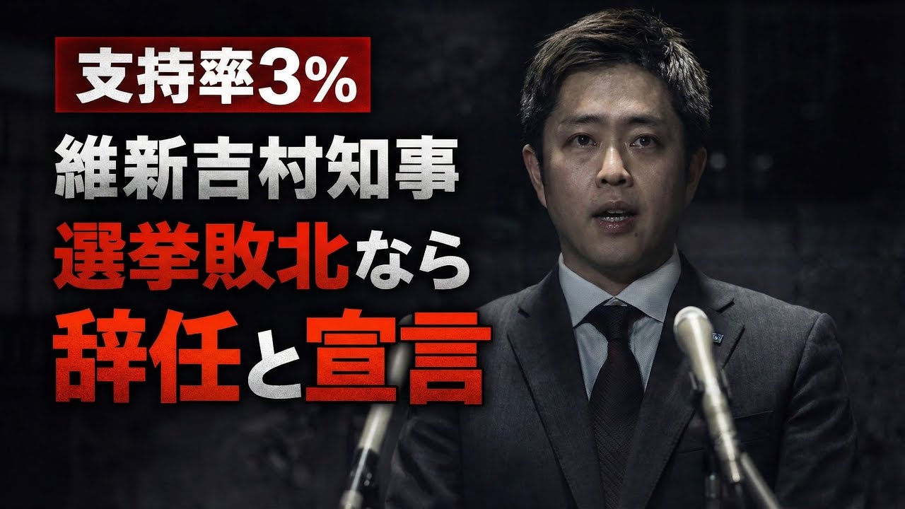 維新吉村、選挙で与党過半数割れなら私も辞める宣言。元博報堂作家本間龍さんと一月万冊