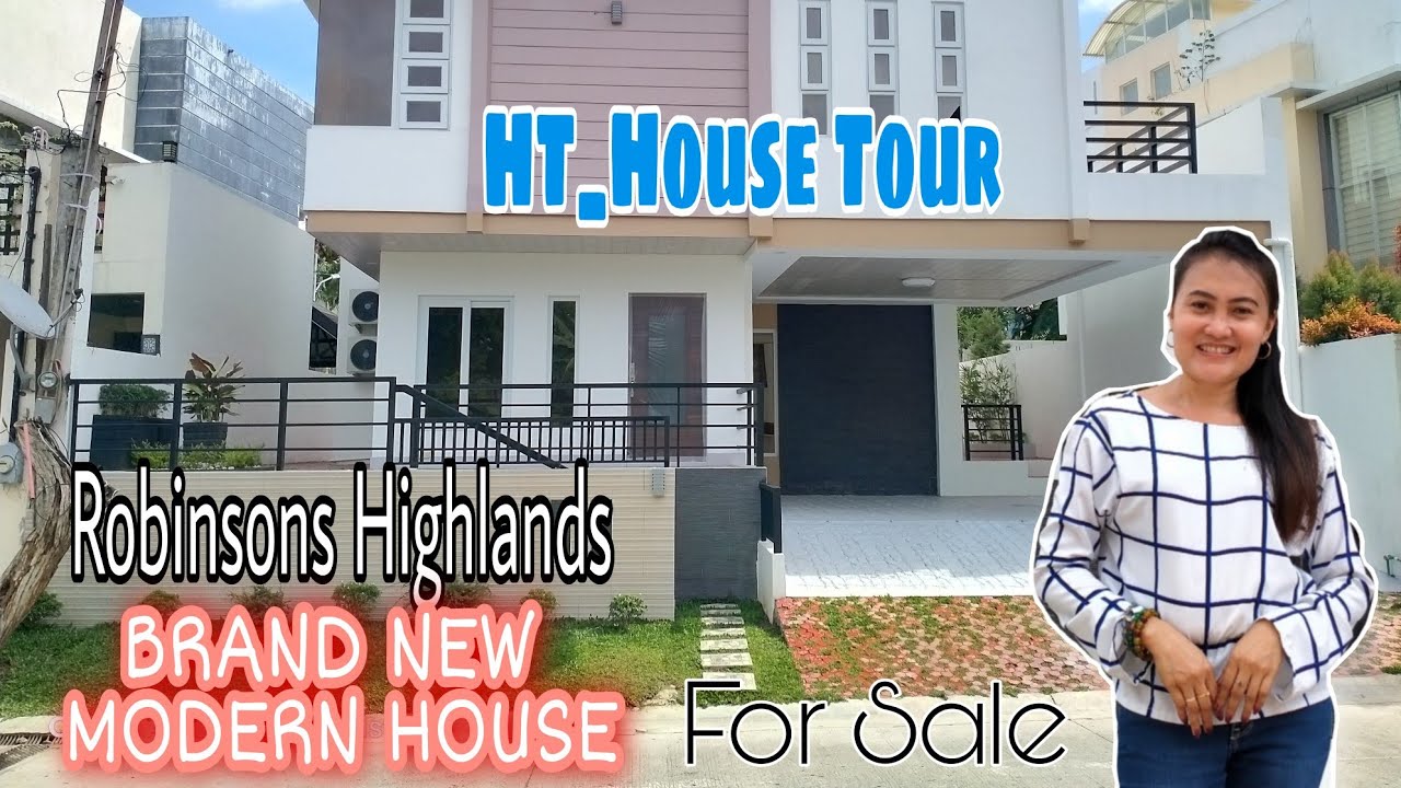 House Tour RH4 - 3 Bedroom Modern House FOR SALE | Robinsons Highlands, Davao