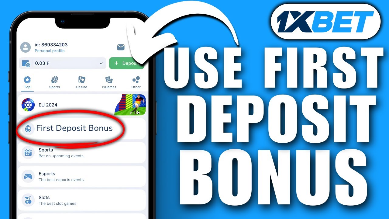 How To Use 1xbet First Deposit Bonus ( Easy )