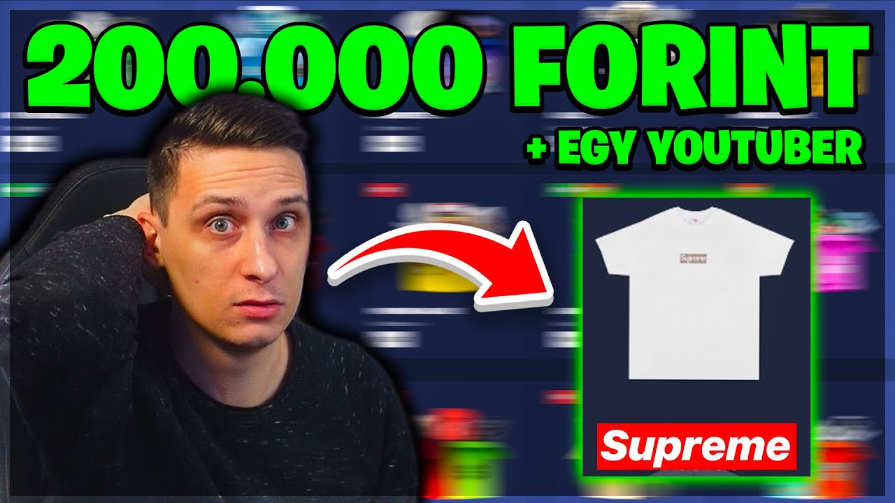 EGY YOUTUBERREL K&Ouml;LT&Ouml;TT&Uuml;NK EL 200.000 FORINTOT.... *NEM SZPONZOR&Aacute;LT*
